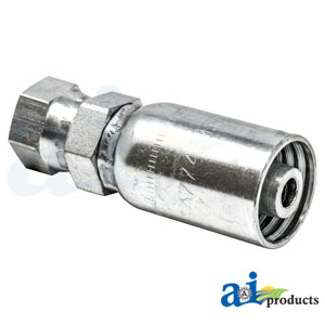 A-FFX-08-06 (HC-FFX) Female Seal Lok - Swivel - Straight - Short