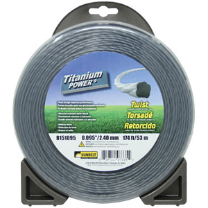 A-B151095 Titanium Power Trimmer Line, .095" twist