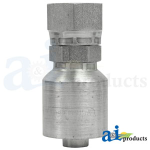 A-FJX-10-12-W (HW-FJX) Female JIC 37° - Swivel - Straight