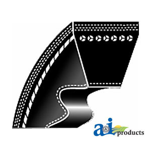 A-3VX330 Cogged Wedge V-Belt (3/8" X 33")