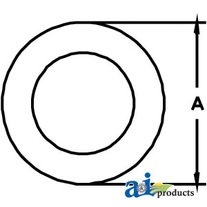 A-D749706 Friction Disc/Clutch Lining, 5.25" O.D., 3.5" I.D.