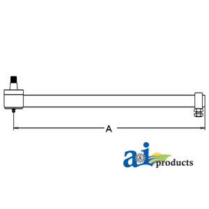 A-886797M91 Tie Rod, Inner (LH)