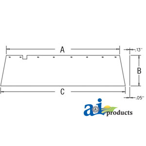 A-DC31783 Curtain, Safety (LH)