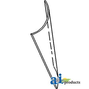 A-R50754 Glass, Lower (RH)