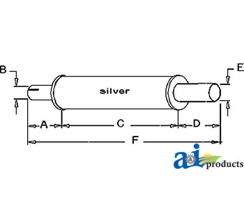 A-767994M91 Muffler