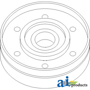 A-87801102 Pulley; Belt Tensioner