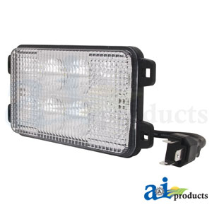 A-WL4946 Work Lamp, LED, Flood / Spot Combo , Hi / Low, Rectangle