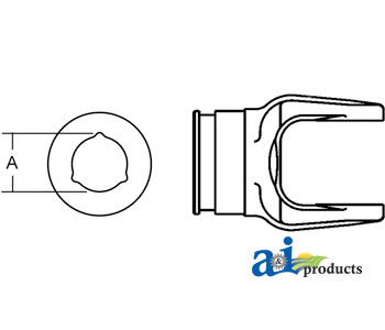 A-1702029 Inner Tube Yoke