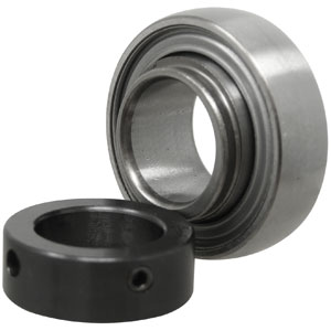 A-RAE25RRB-I Bearing, Metric Ball; Spherical W/ Collar, Pre-Lube