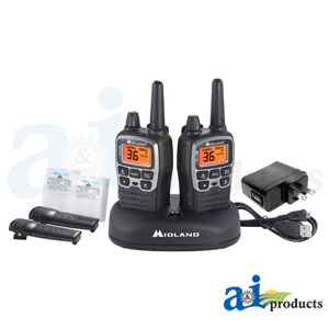 A-T71VP3 Two Way Radio Pair, Midland X-Talker Bundle