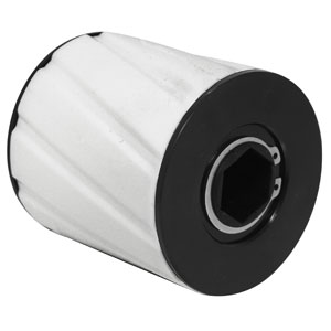 A-CRWHITE CONTINU-RATE METER ROLLER - White
