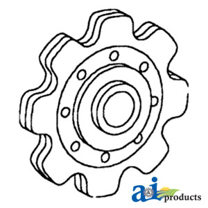 A-71359125 Sprocket, Lower Gathering Idler
