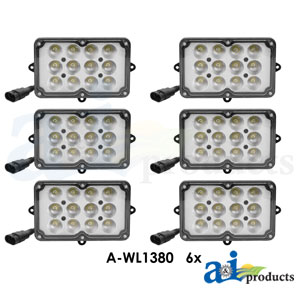 A-WL9000KT Light Kit, LED, 6 Lights