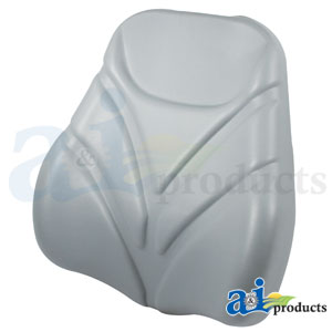 A-F20GV2 Back Cushion, F20, Gray Vinyl