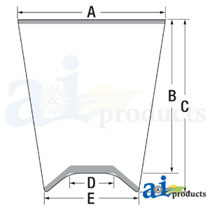A-T230096 Glass; Front Windshield