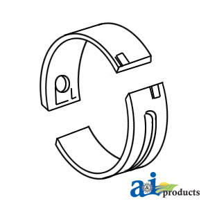 A-729900-02801 Main Bearing Set; Std (5 Pairs)