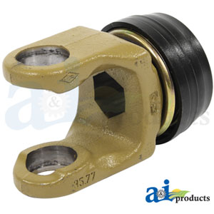 A-W136693 Implement Yoke, Hex Bore 1 1/8" w/ Slide Collar