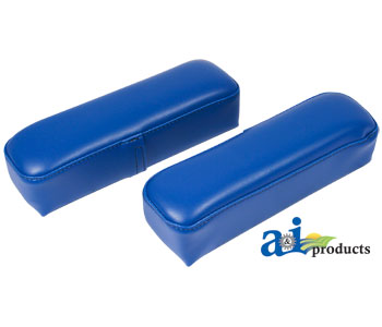 A-FD56ARN Armrest, Steel, Blue Vinyl (Set of 2)