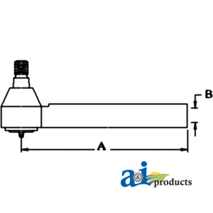 A-3429173M1 Tie Rod w/ Tube
