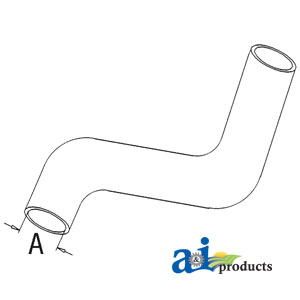 A-534180M1 Radiator Hose, Bottom