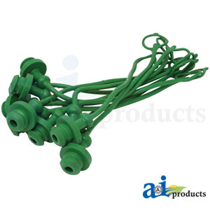 A-P211310 Dust Plug, 3/8", Green (10 pkg)
