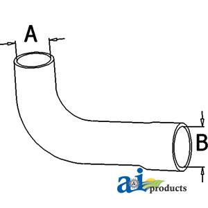 A-L62214 Radiator Hose, Upper