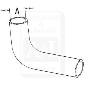 A-194734M1 Radiator Hose, Top