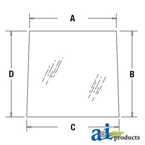 A-116809A5 Glass, Windshield
