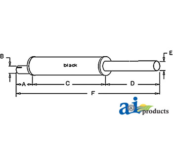 A-70207310 Muffler