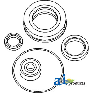 A-N158563 Seal Kit Incls: pilot brg, sealed release brg, PTO seals & O-ring