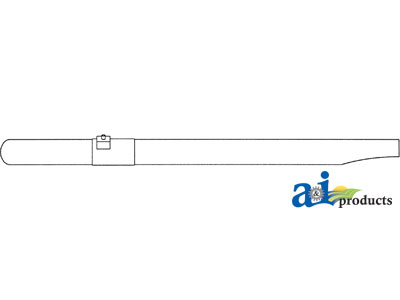 A-71383428 Tube, Unload Auger Long, Galv