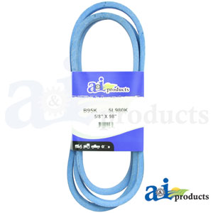 A-B95K Aramid Blue V-Belt (5/8" X 98" )