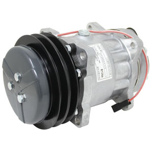 A-3386861M1 Compressor, New, Sanden Style w/ Clutch (9149)
