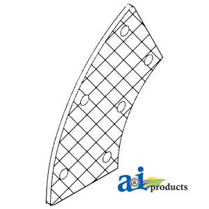A-AR28487 Brake Pad (3/Bag), Fiber