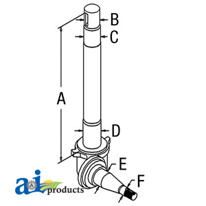 A-D2NN3105B Spindle (RH)