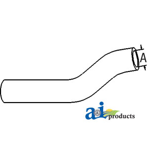 A-32430-18050 Radiator Hose, Lower (Front)