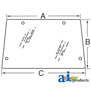 A-L57980 Glass, Side (RH/LH)