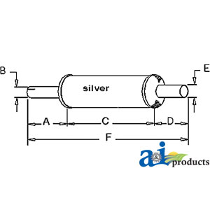 A-510634M91 Muffler