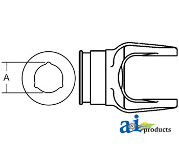 A-78570BH Inner Tube Yoke