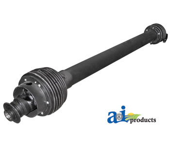 A-87643132 Round Baler Driveline; 540 RPM, BP Size S4, SFT CV W/ Shear Bolt