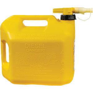 A-B1NS1467 Fuel Can, No-Spill CARB Diesel Can w/ View Stripe (5 gallon)