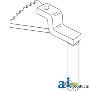 A-51507D Shaft, Brake Pedal (RH)