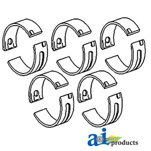 A-MB364-20 Bearing Set, Main (.020", set of 5)