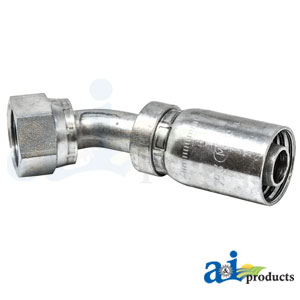 A-FFX45-10-10 (HC-FFX45) Female Seal Lok - Swivel - 45° Elbow