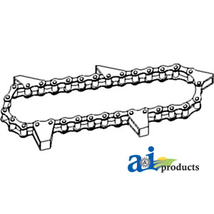 A-AH136671 Chain, Gathering; Chrome Pin
