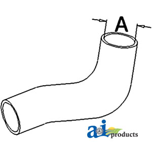 A-72089692 Radiator Hose, Upper