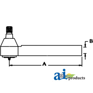 A-3429731M1 Tie Rod w/ Tube