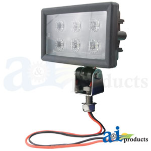 A-WL063 Work Lamp, LED; Rectangle, Flood 3" X 5