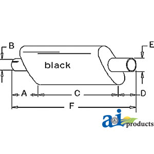 A-530689M91 Muffler