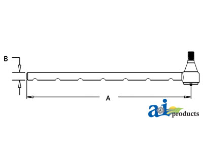 A-65082C91 Tie Rod, Long